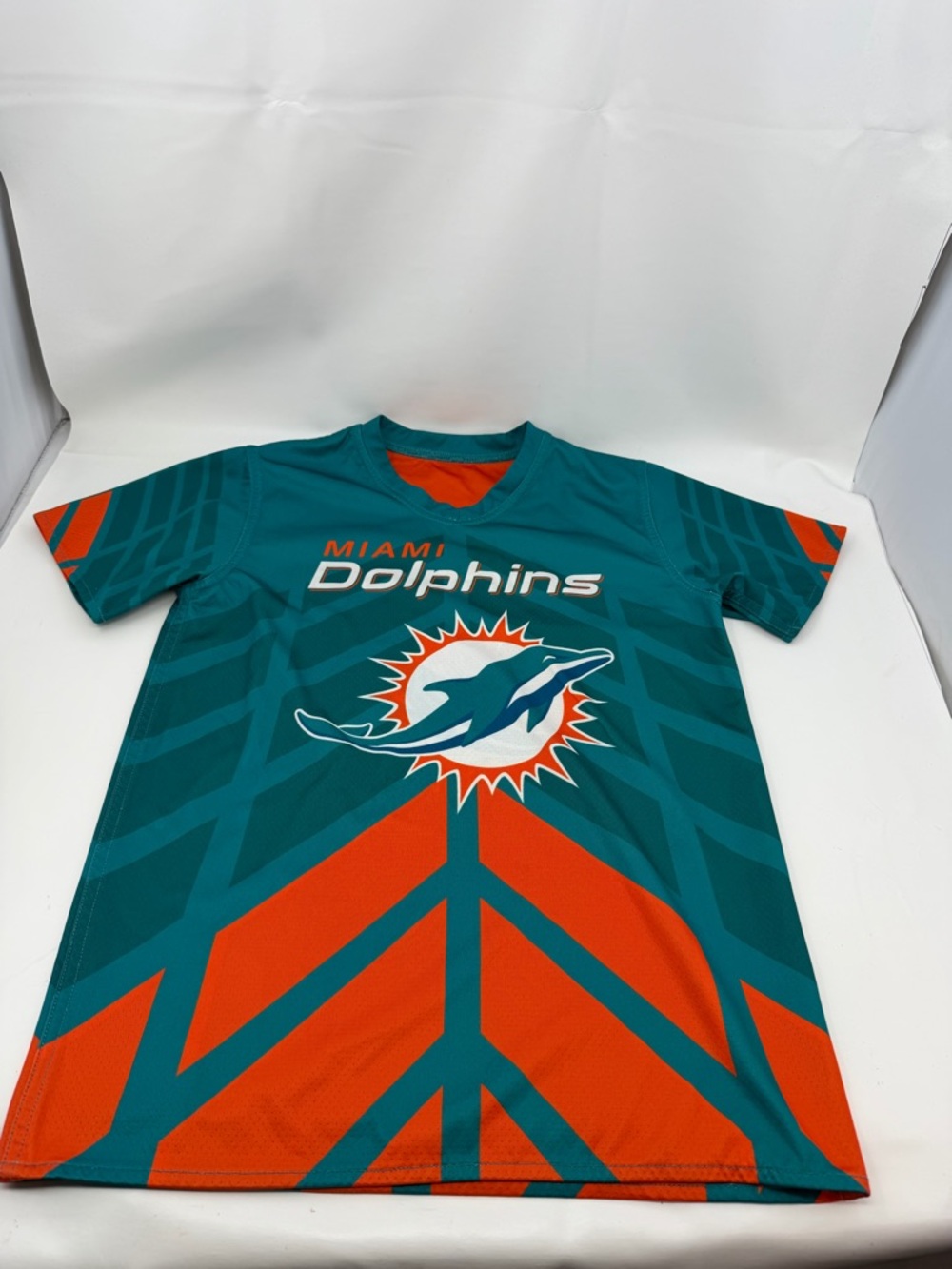 NFL Miami Dolphins Teal and Orange Kids Shirt